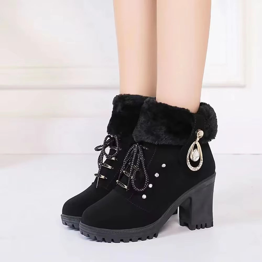 Fenne - Elegante Damen-Winterboots mit Absatz