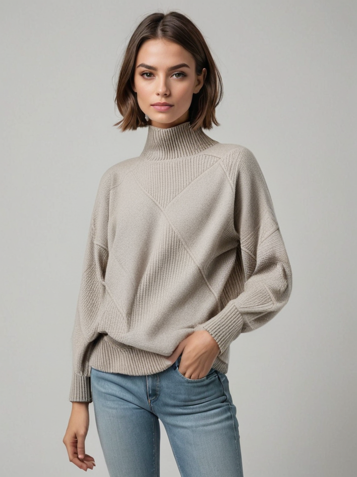 Adelle - Kaschmir Rollkragenpullover