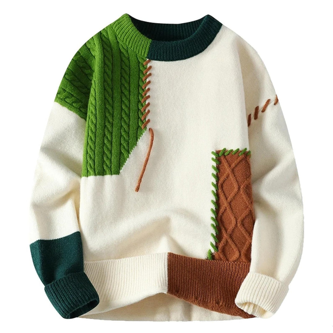 Simon - Bunter Pullover