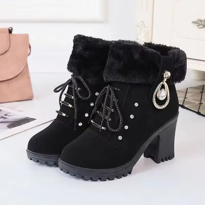 Fenne - Elegante Damen-Winterboots mit Absatz