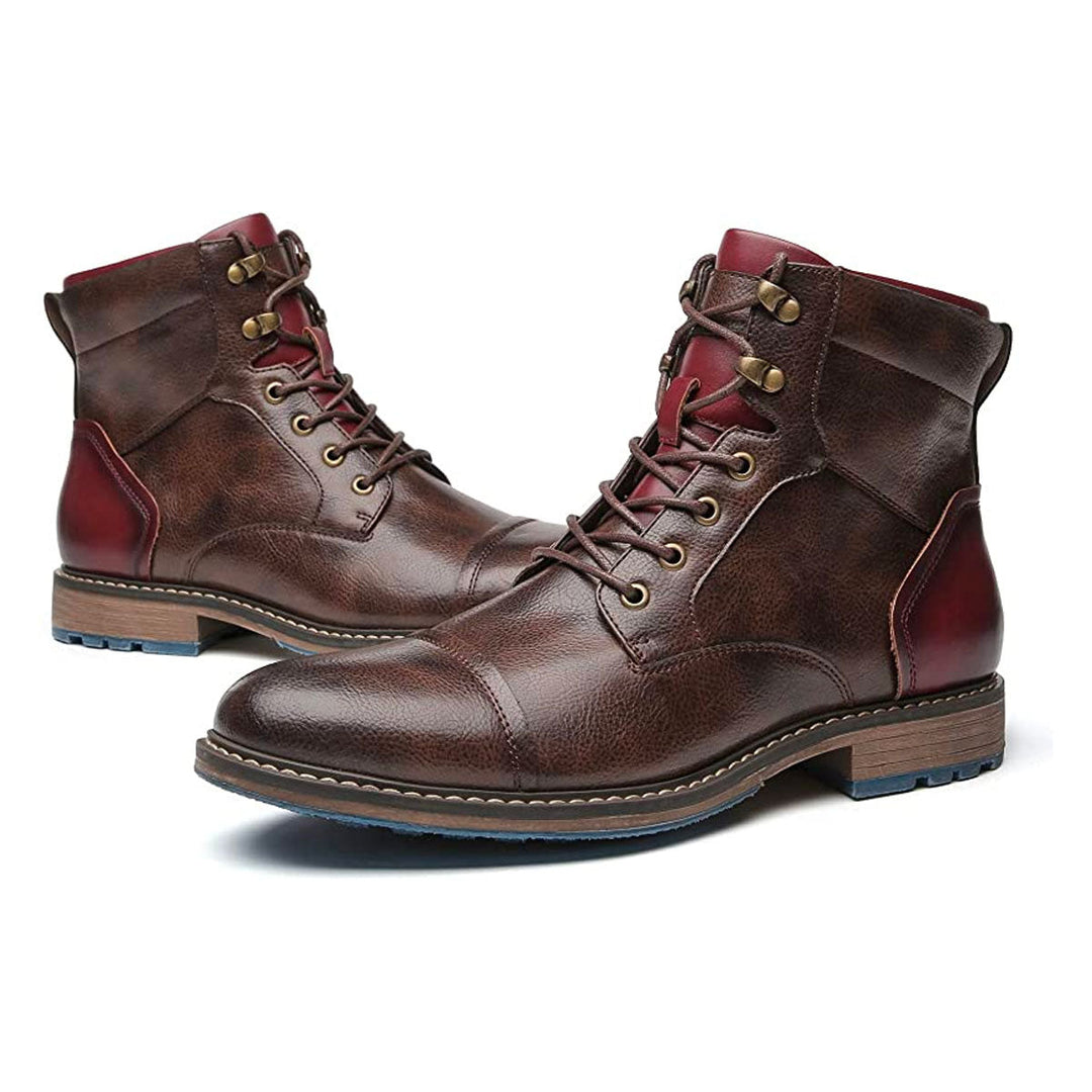 Lukas - Herren Leder-Oxford Stiefel im klassischen Design