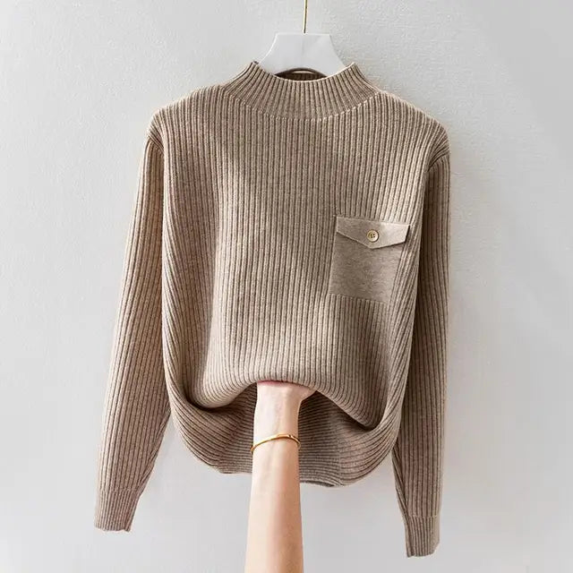 Aurora - Eleganter Strickpullover