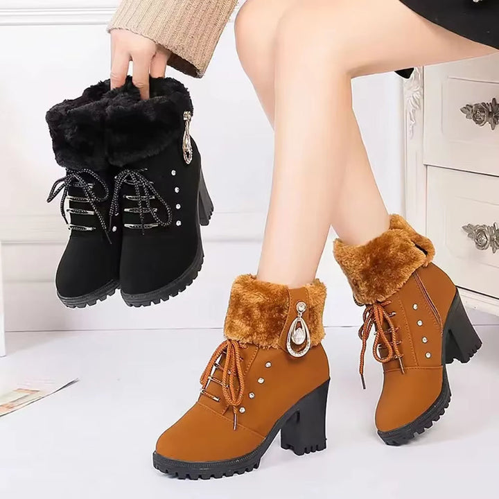 Fenne - Elegante Damen-Winterboots mit Absatz