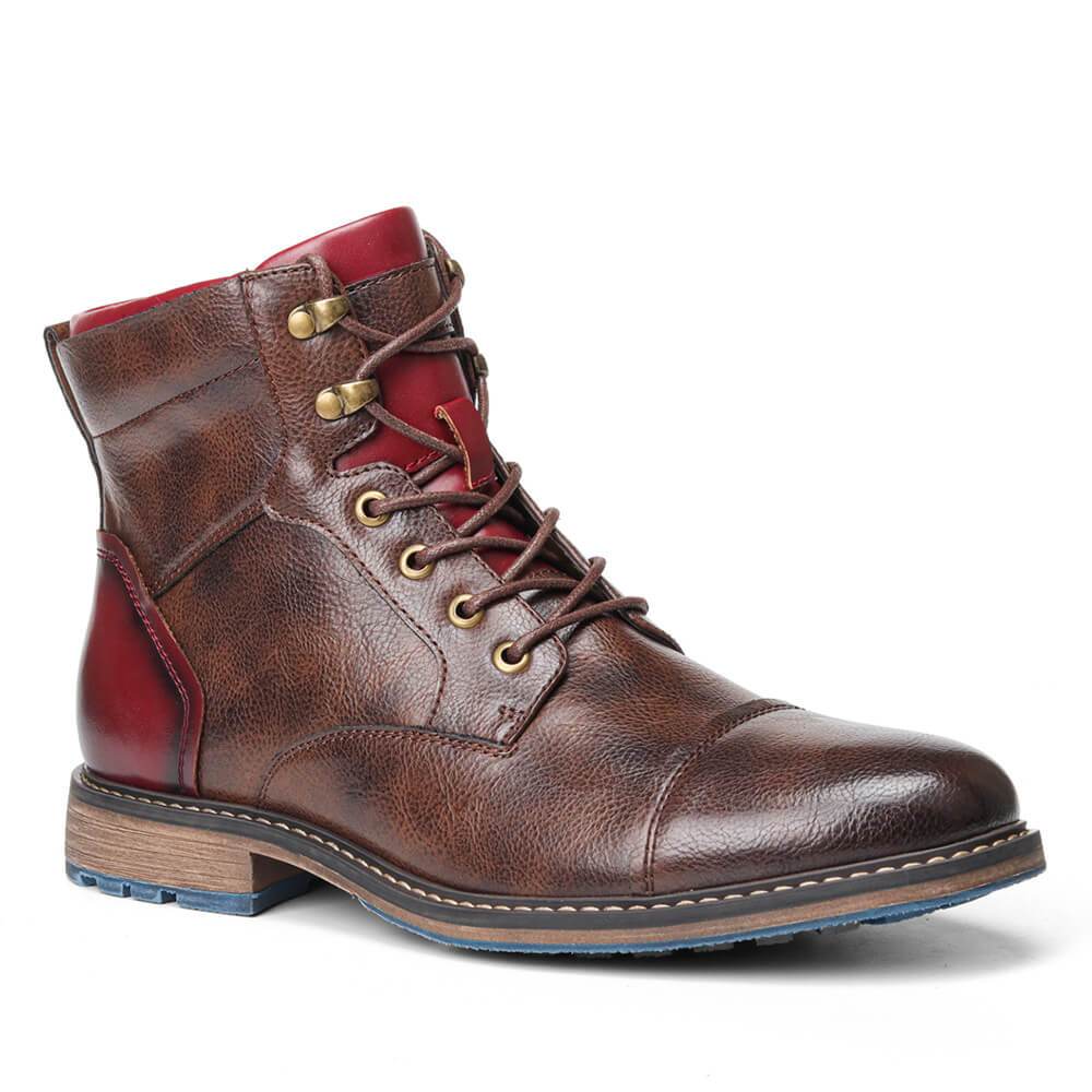 Lukas - Herren Leder-Oxford Stiefel im klassischen Design